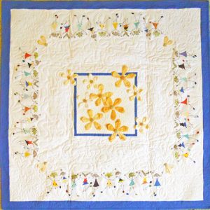 "Flowers and Flutterbies" Lap Quilt (Copy)