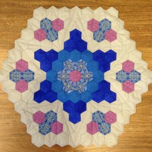 Hexie Table Topper Pattern