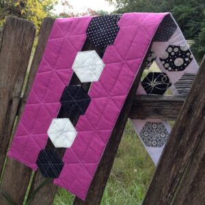 Holey Hexie Table Runner