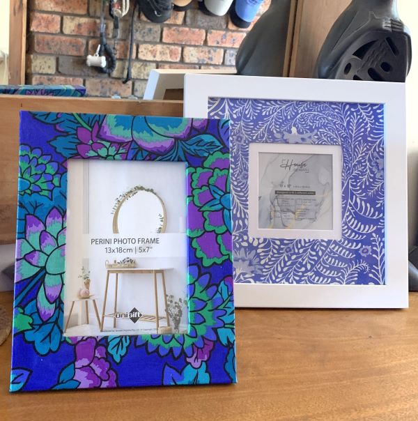 Fabric Covered Photo Frames