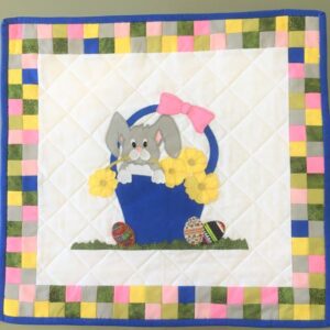 Easter Bunny Basket Mini Quilt Pattern