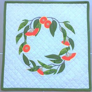 Aussie Christmas Wreath Wallhanging Pattern