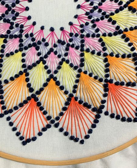 Candlewick Dahlia Pattern - Image 2