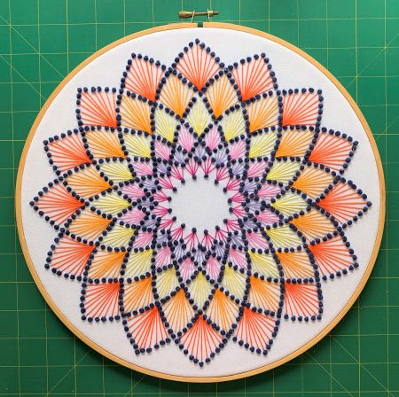 Candlewick Dahlia Pattern - Image 3
